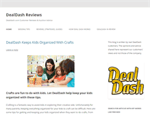 Tablet Screenshot of dealdashreviewed.com